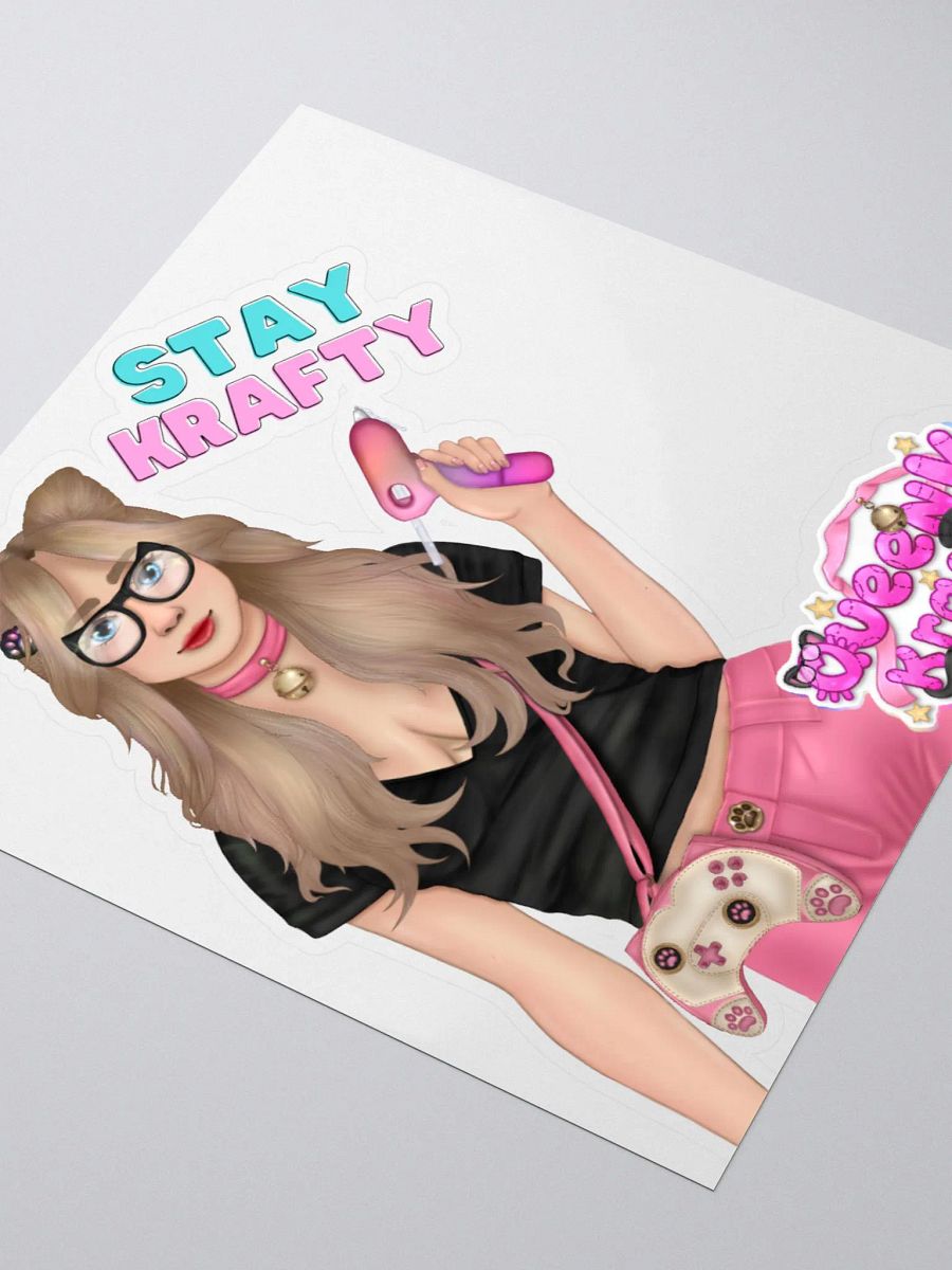 Stay Krafty QVK Sticker product image (7)