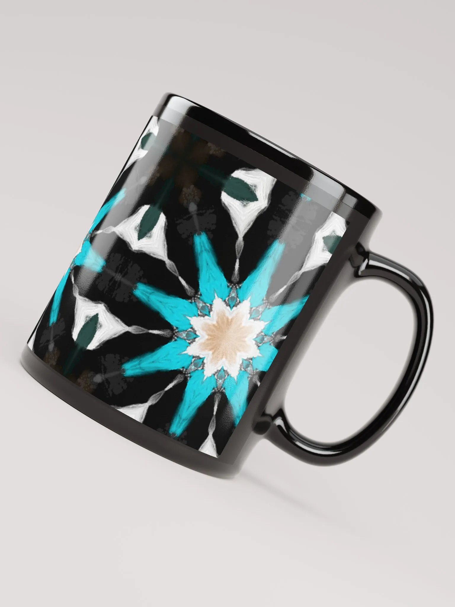 Blue, Black, White Geometric Designs product image (4)