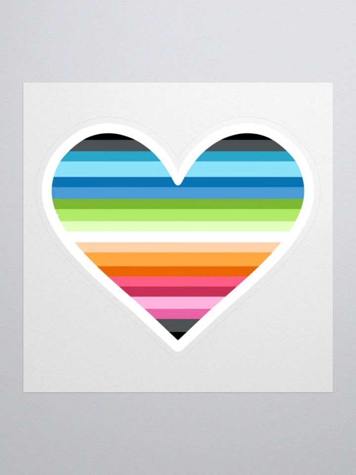 Rainbow Queer Pride Sticker product image (1)