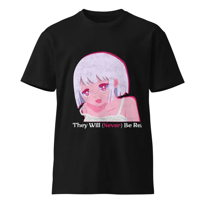 Serene Smile Unisex Anime T-Shirt product image (1)