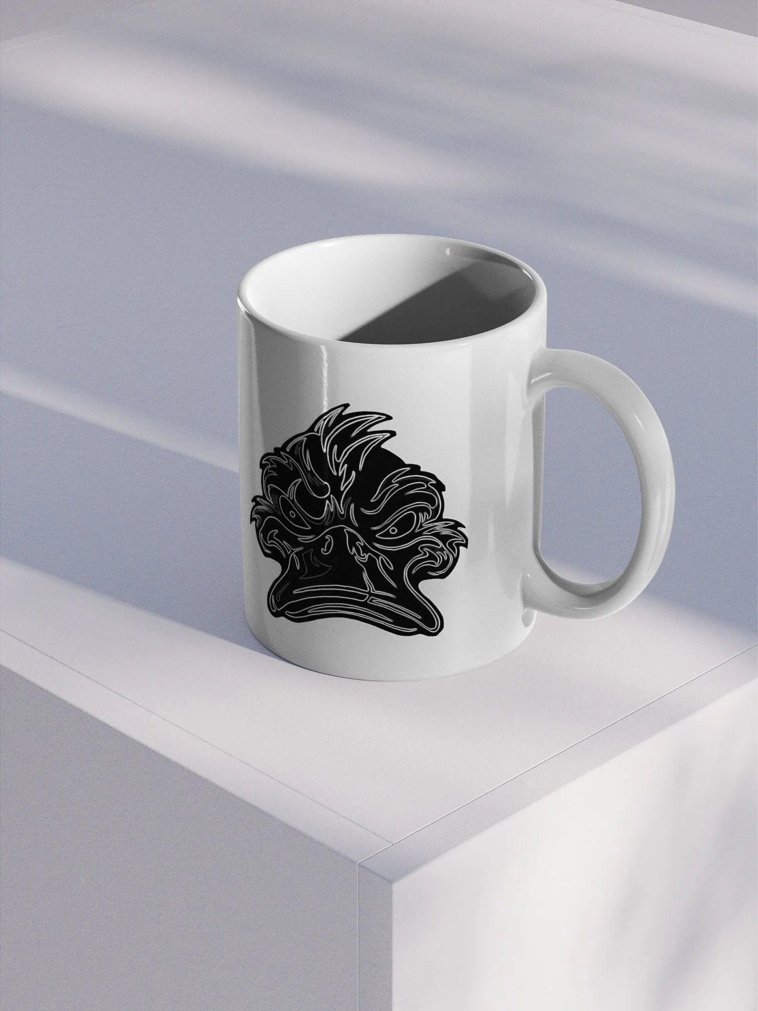 B/W Thatducksauce Logo Mug product image (2)