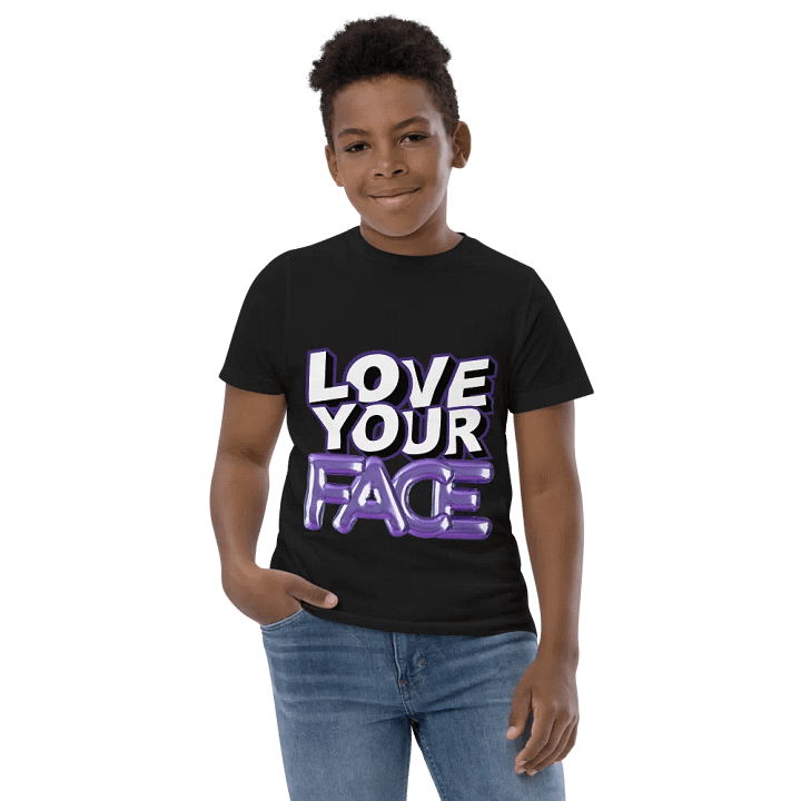 Youth Love Your Face Printed T-Shirt product image (2)