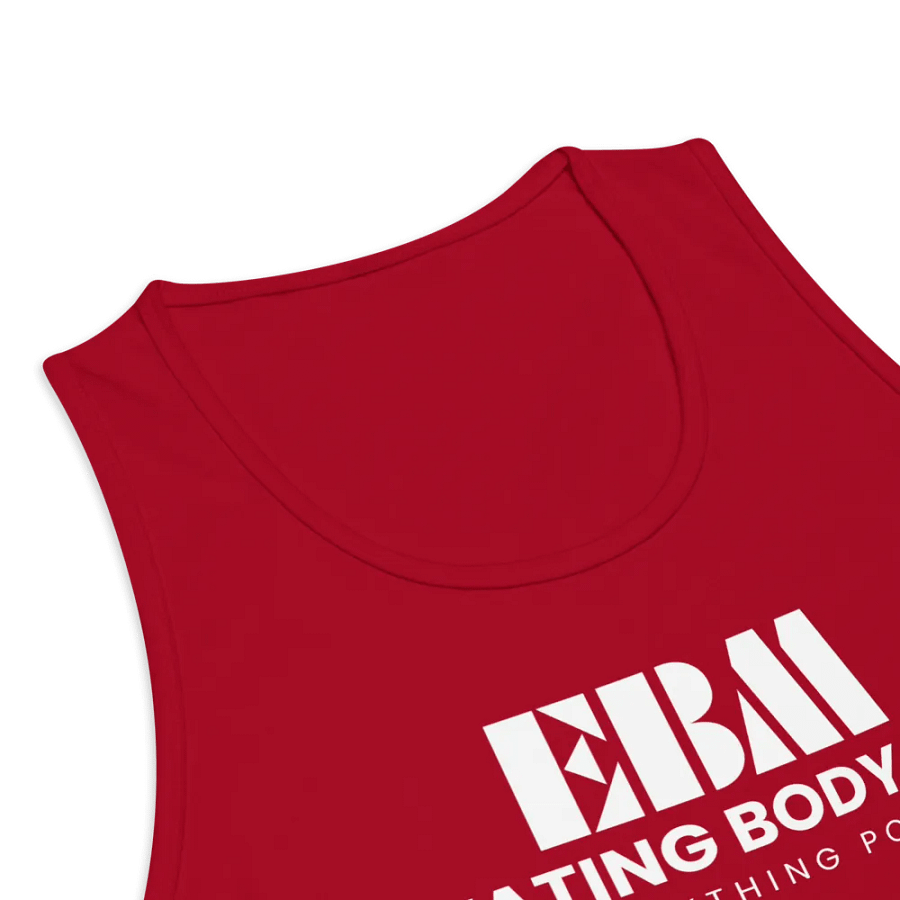 EBM Premium Tank Top (White Logo) product image (8)