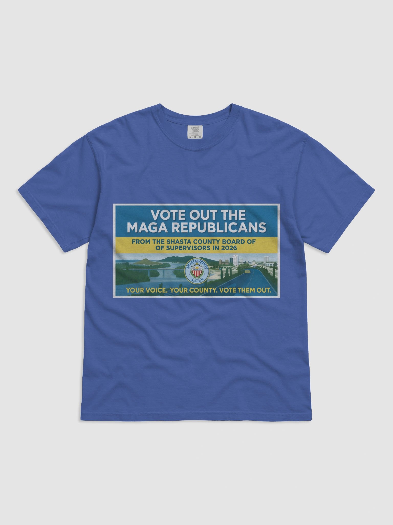 2026 Shasta County Board of Supervisors Political T-Shirt product image (1)