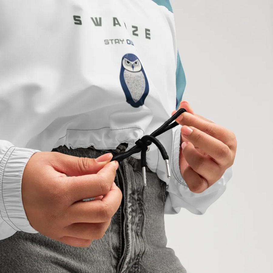 Stay Owl-ert Crop Hoodie Windbreaker product image (10)