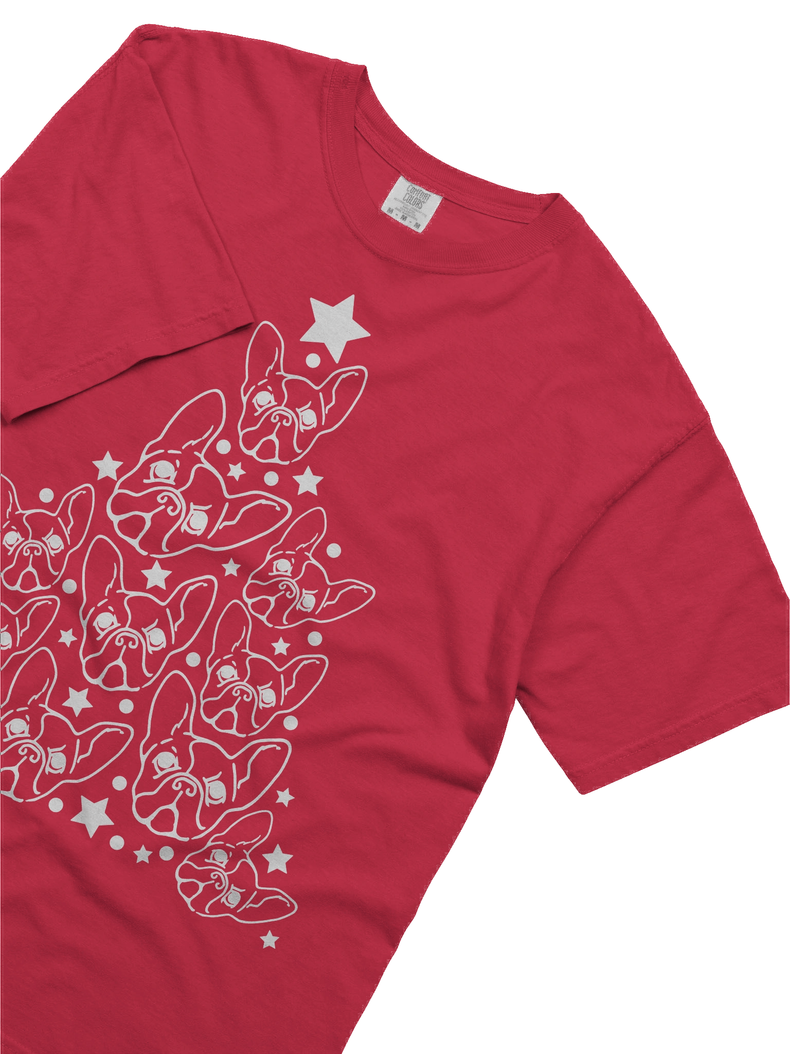 French Bulldog Christmas Tree T-Shirt product image (7)