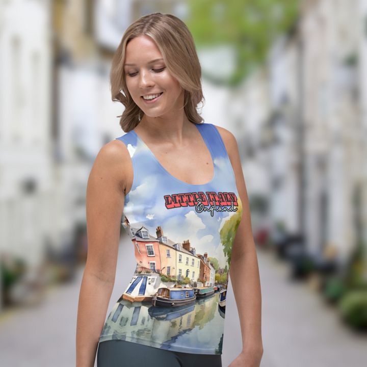 Little Italy - England - All Over Print - Watercolor - Tank Top product image (2)
