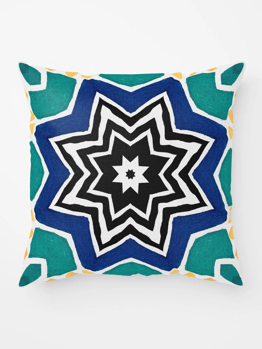 Kaleidoscopic Starburst Pillow product image (6)