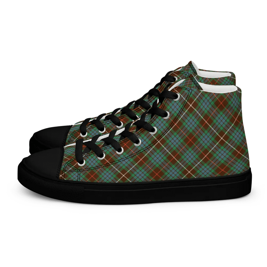 Fraser Hunting Tartan Men's High Top Shoes product image (4)
