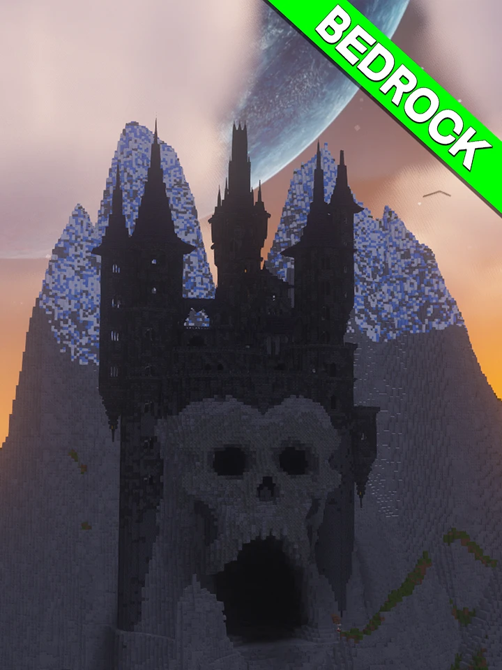 Skull Castle Map - Bedrock Edition 1.19.3 product image (1)