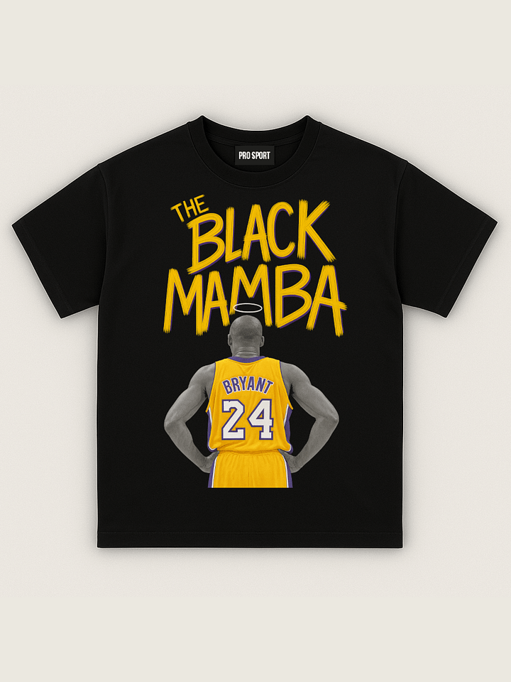 KOBE BRYANT "THE BLACK MAMBA" GRAPHIC T-SHIRT product image (1)
