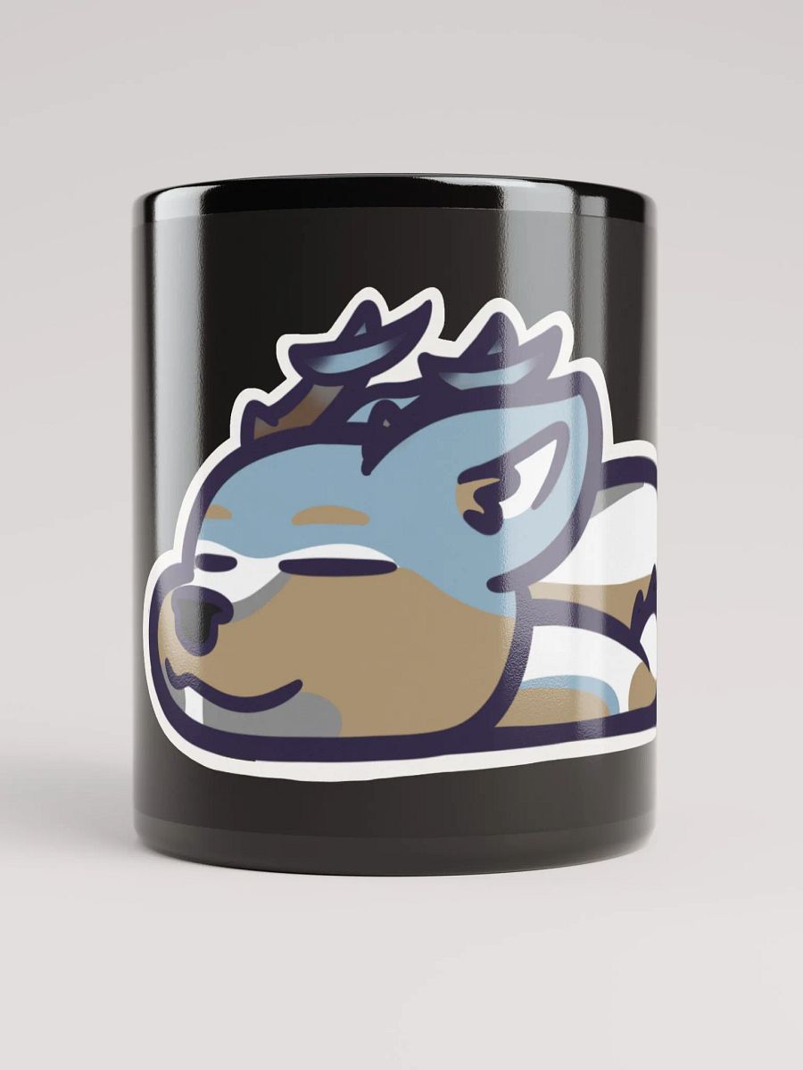 11oz Eepy Deer Emblem Mug - Black product image (5)