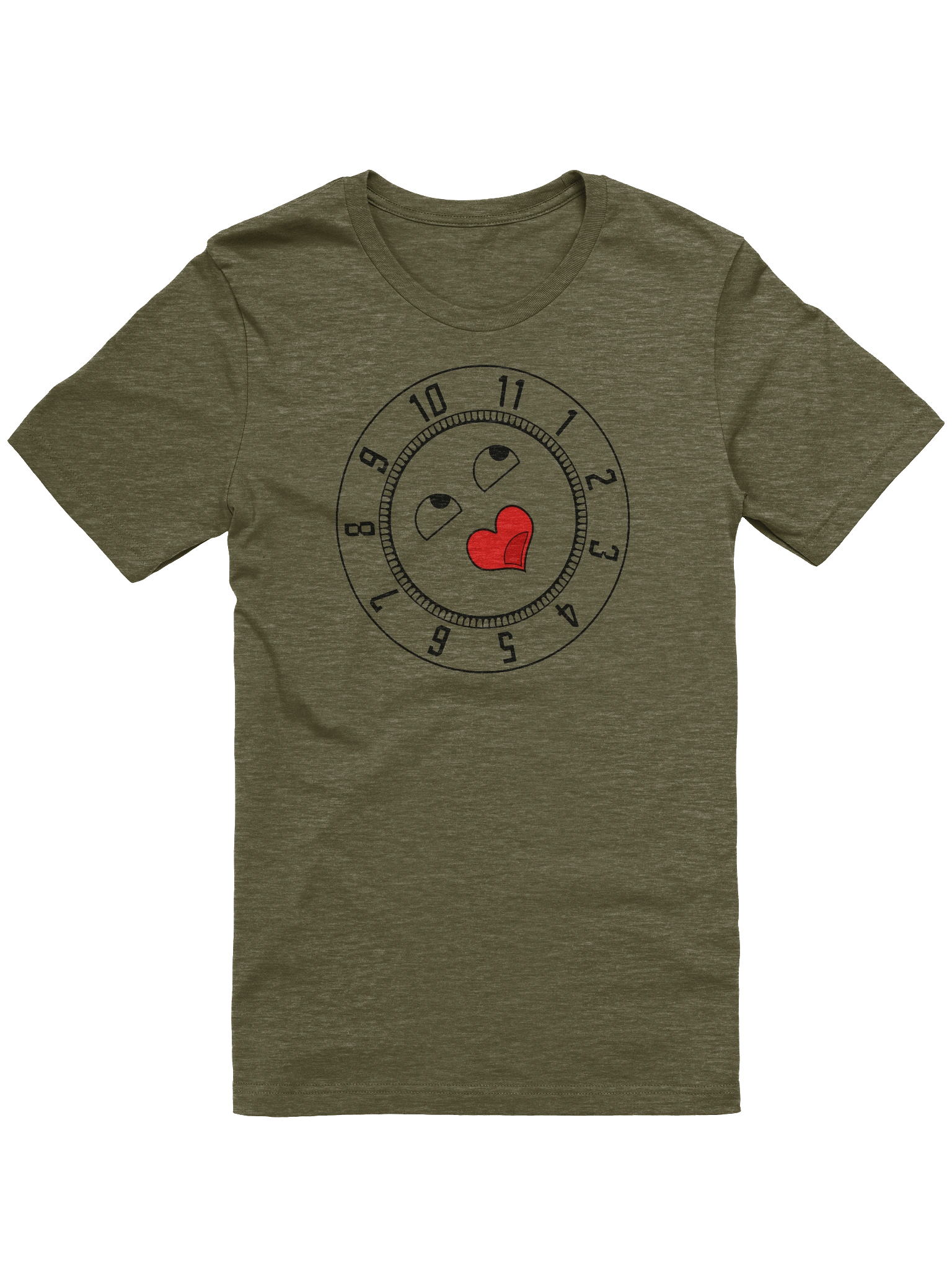 I Love Fuzz - Guitar Pedal Knob Shirt (knob only, no added text) product image (1)