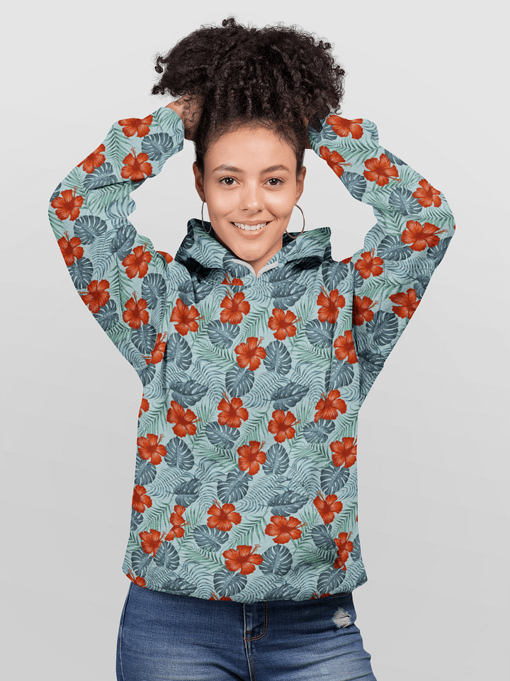 Palm Paradise | Recycled Unisex Hoodie product image (2)