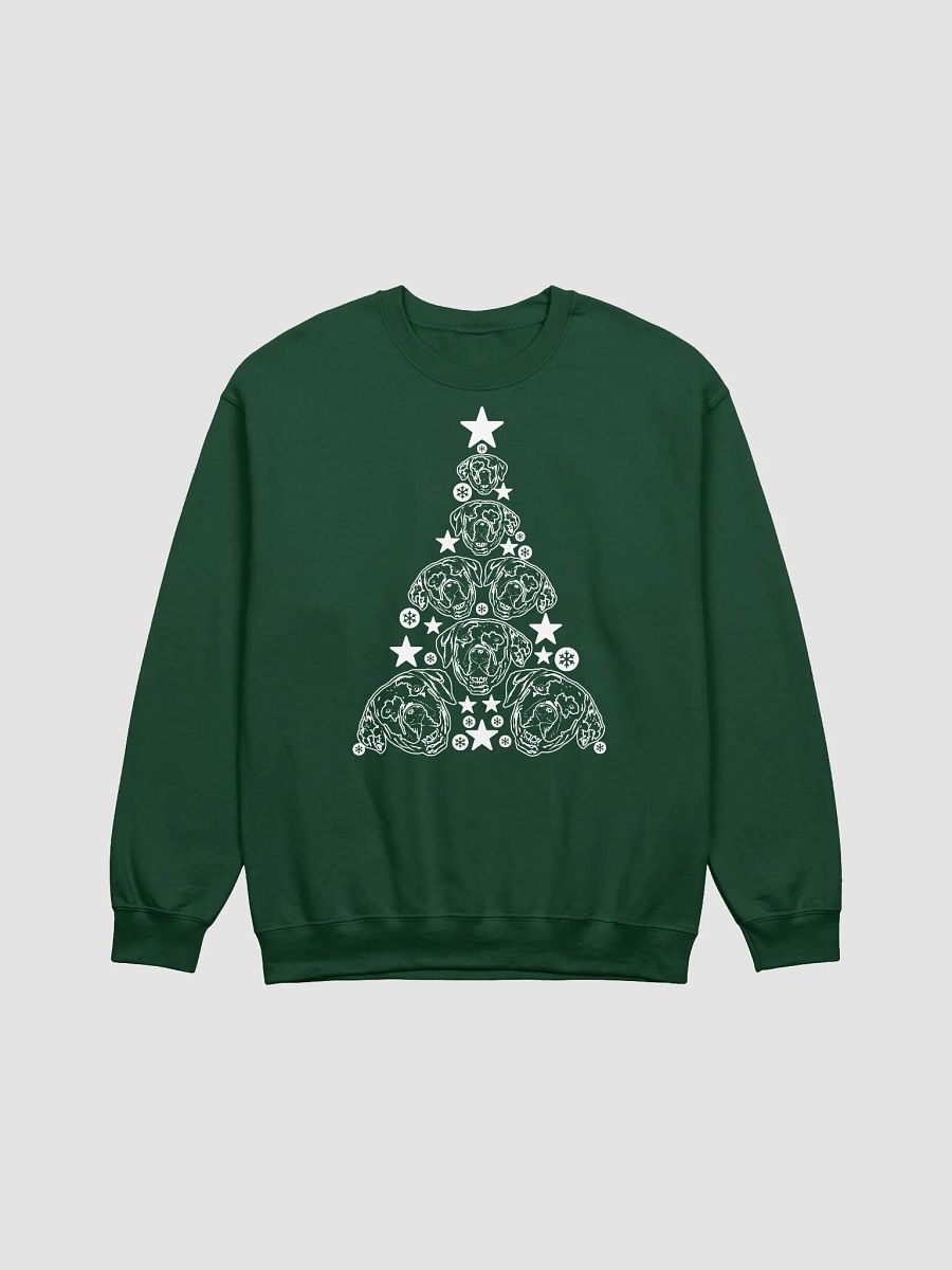 Catahoula Leopard Dog Christmas Tree Sweatshirt Design for Catahoula Leopard Dog Paw-rents product image (13)
