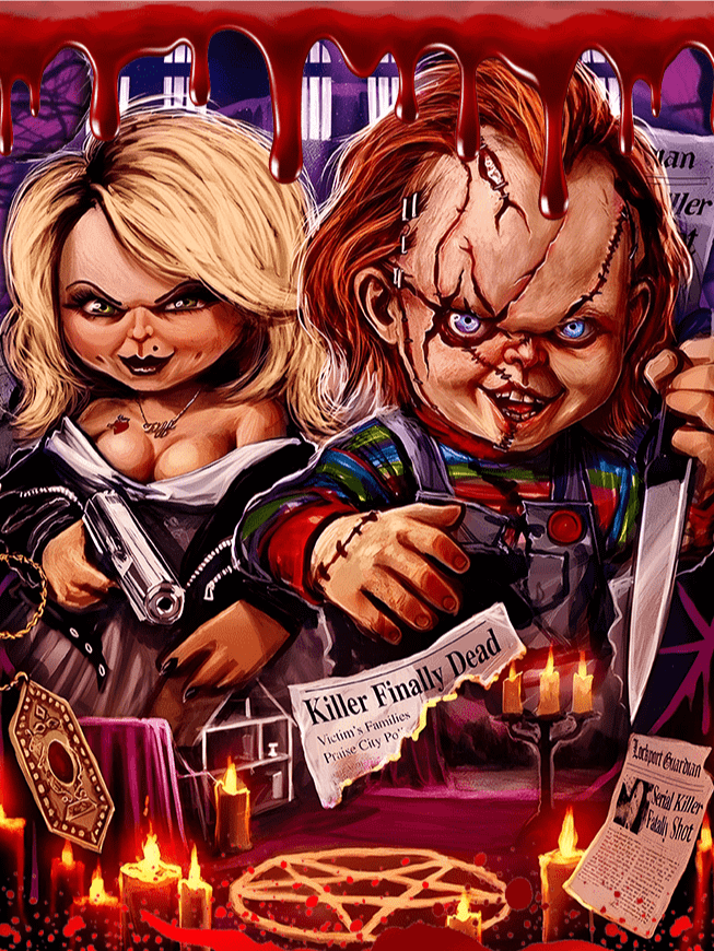 Glow-in-the-Dark Child’s Play Horror tumbler product image (1)