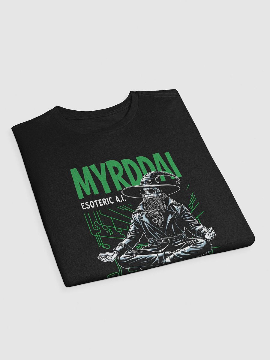MYRDDAI: 90s Retro Cyberpunk Style with Back Logo - Supersoft Tee product image (3)