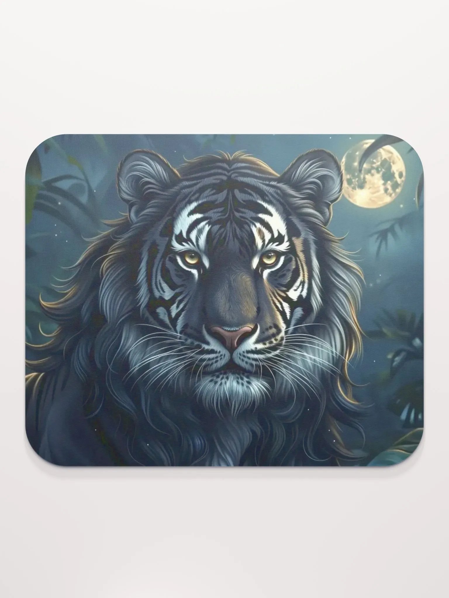 Moonlit Tiger Mouse Pad product image (2)