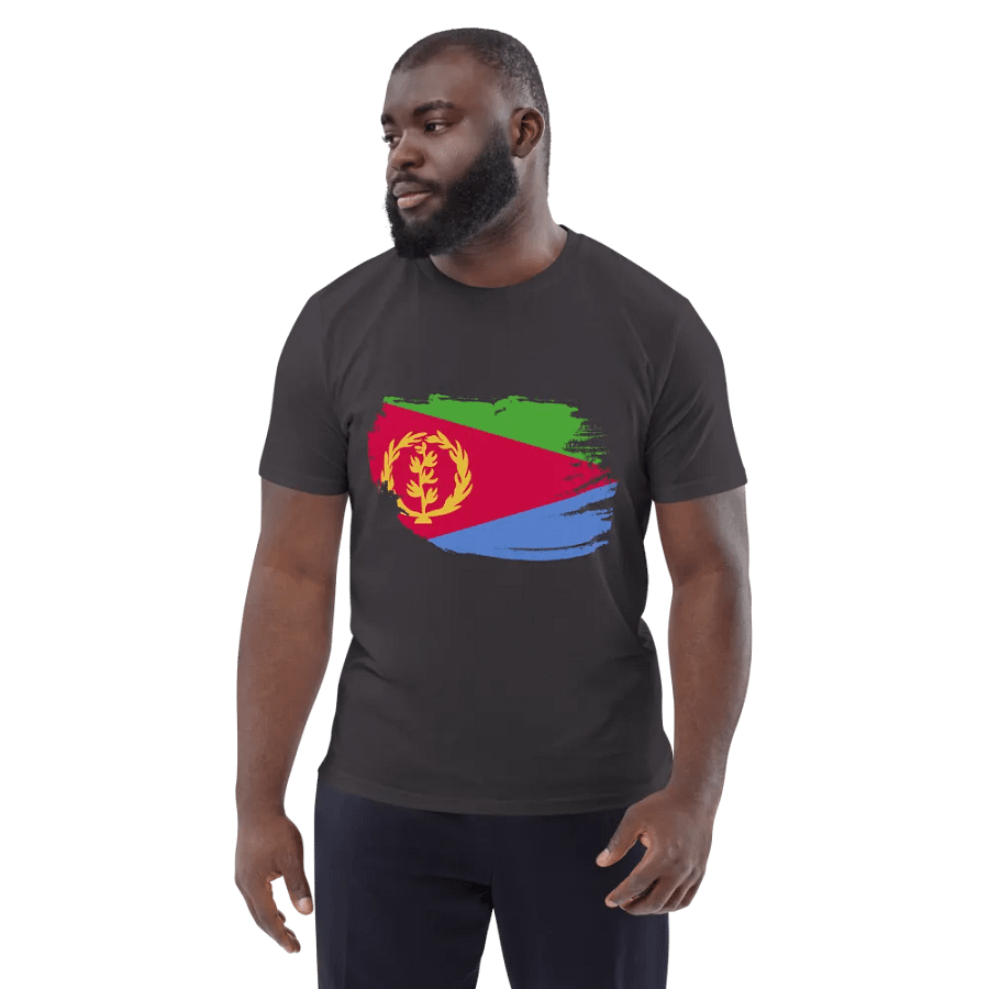 Eritrean Flag Organic Tee product image (137)
