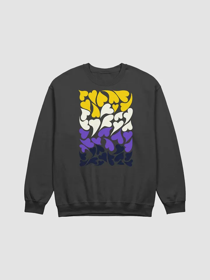 Nestled PRIDE Nonbinary Sweatshirt product image (4)