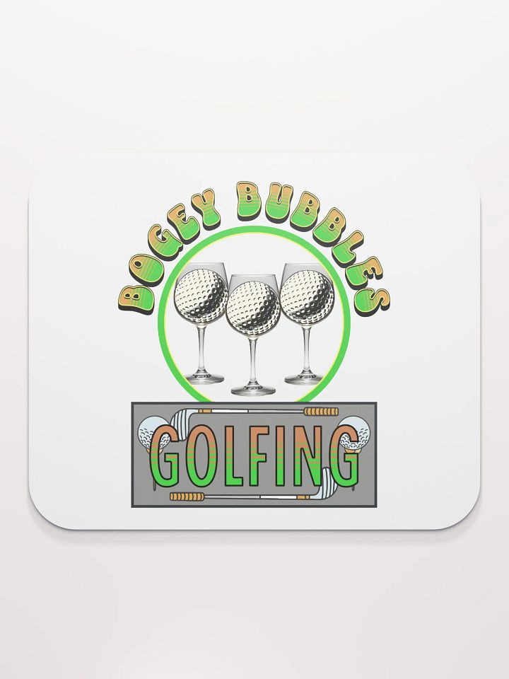 Bogey Bubbles Golfing Delights Mouse Pad product image (1)