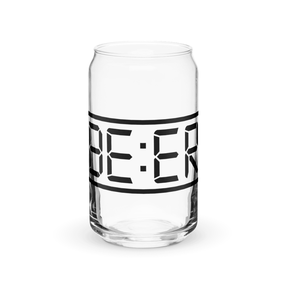 Beer O'Clock Beer Can Shaped Glass product image (3)