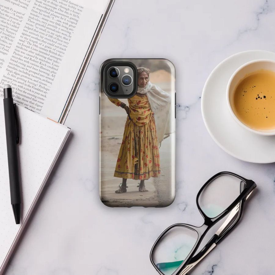 Vintage Elderly Woman in Traditional Dress Phone Case product image (31)
