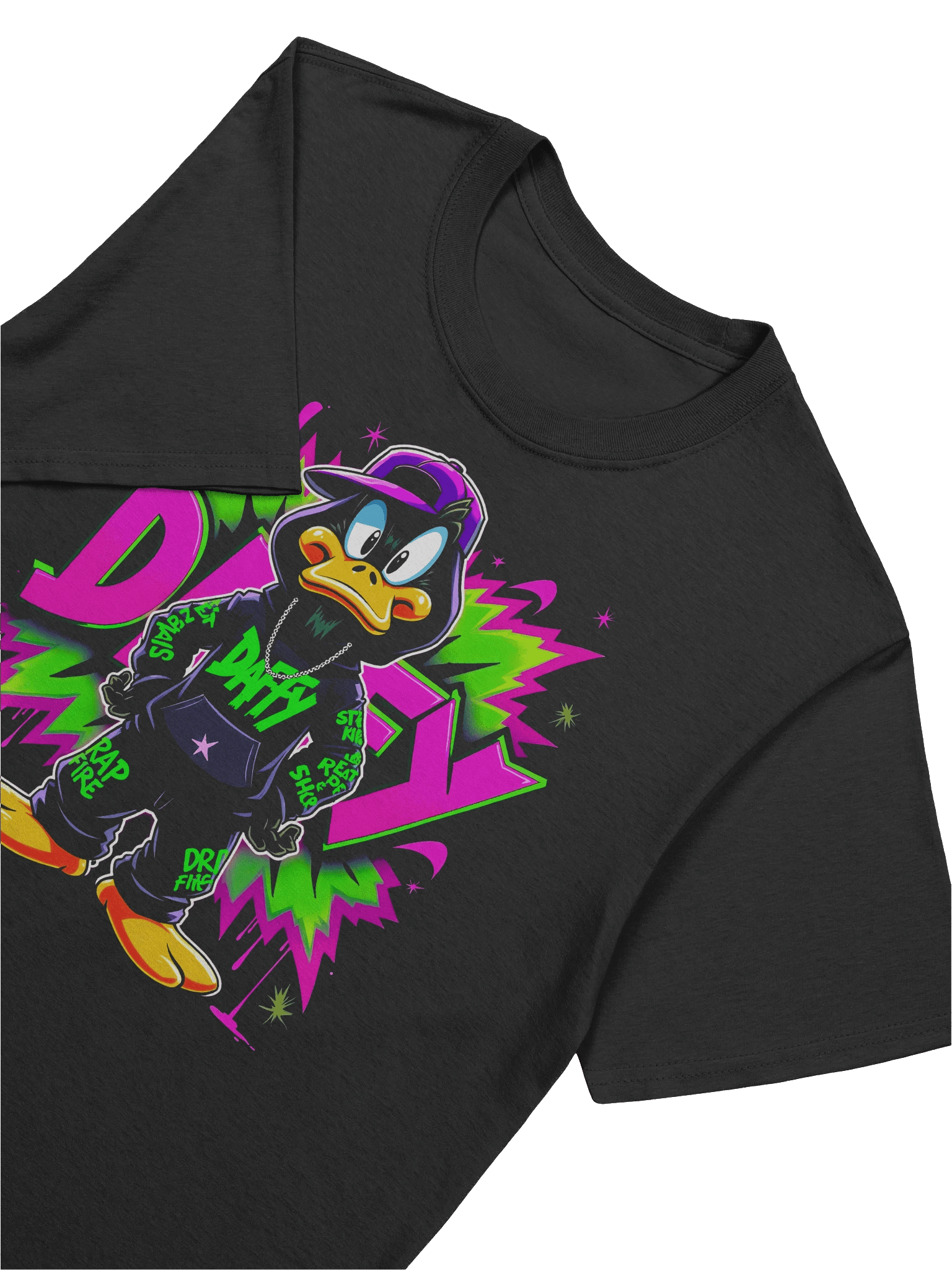 Neon Daffy Duck Streetwear T-Shirt product image (7)