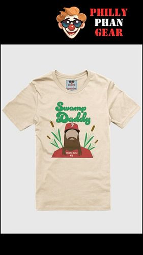 💦 The Swamp Daddy is ready to take over this Red October! Channel your inner Brandon Marsh with this exclusive playoff merch—...
