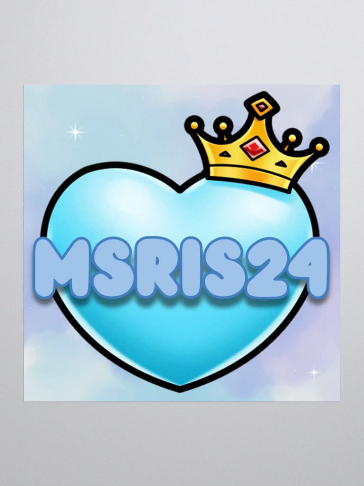 Crown Heart Sticker product image (1)
