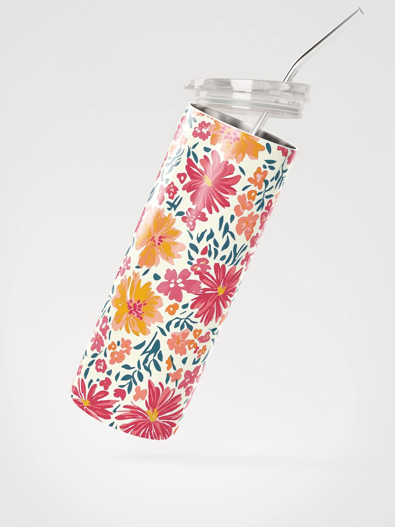 Bright Garden Stainless Steel Tumbler product image (2)