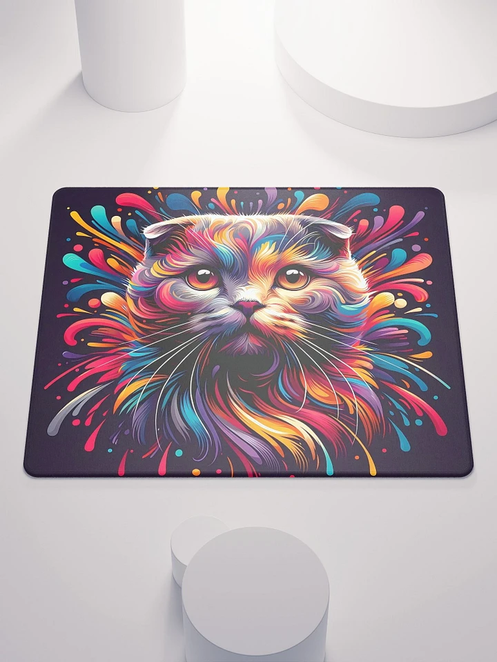 Gaming Mouse Pad: Scottish Fold product image (1)