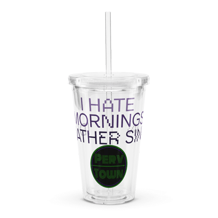 Perv Town Morning Hater Tumbler | EU&US product image (1)