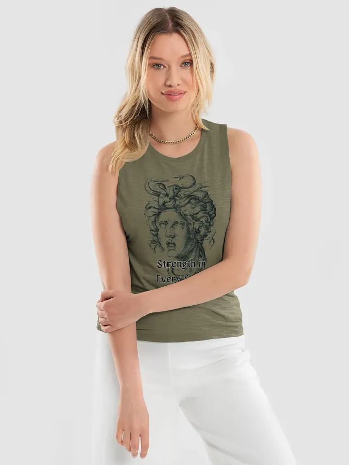 Strength in Every Strand Muscle Tee product image (2)