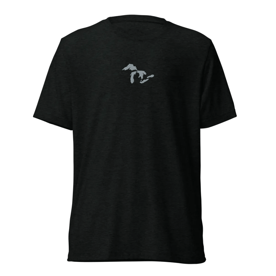 Embroidered Tri-Blend Great Lakes Minimalist Tee product image (1)