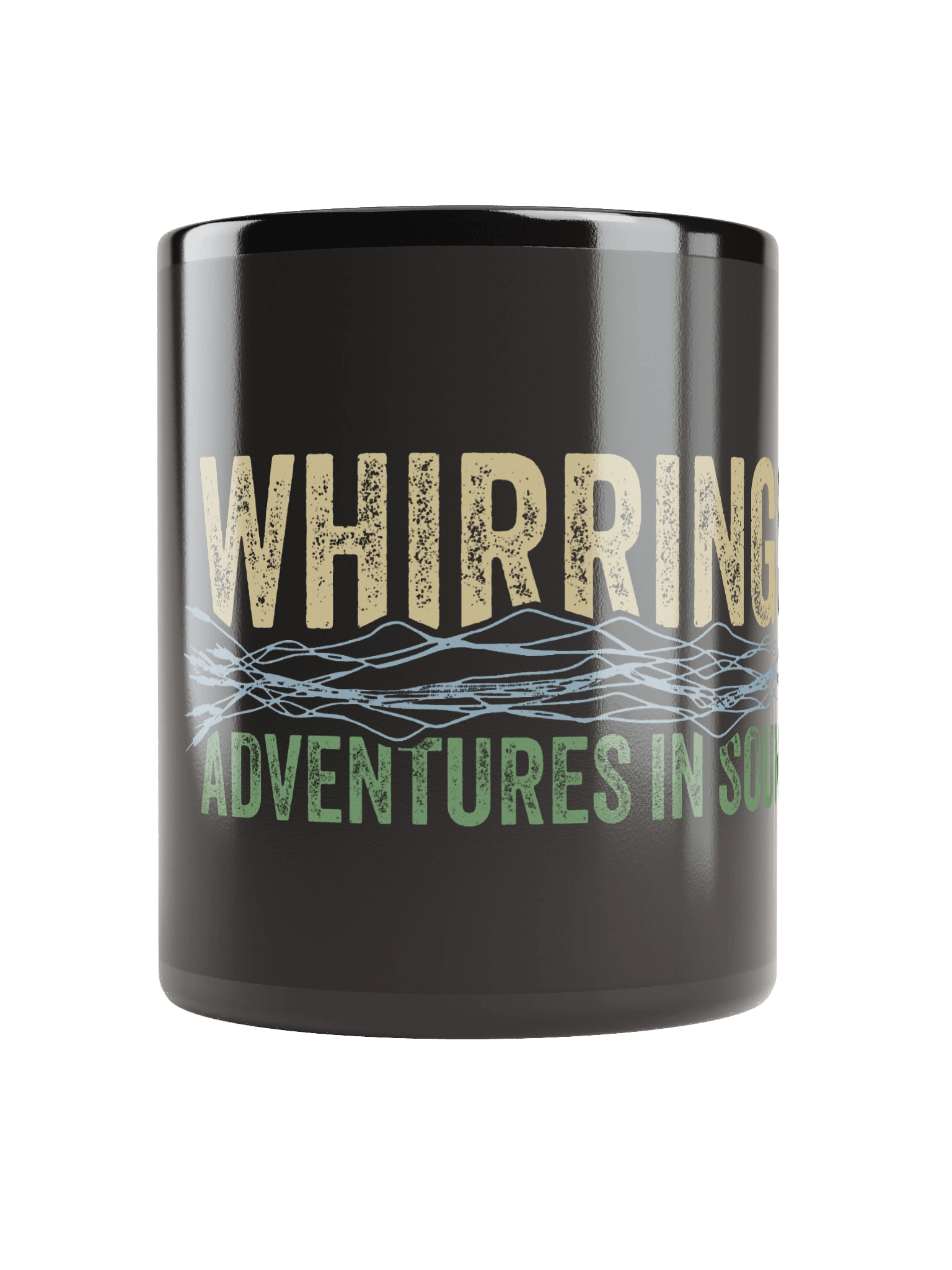 WILD WIRES Black Mug product image (2)