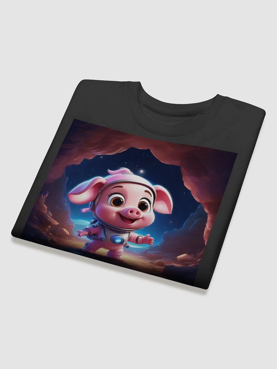 "Winter Moonwalk T-Shirt – Dreamy Steps Under a Vibrant Sky" product image (4)
