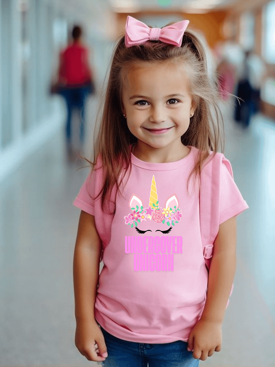 Undercover Unicorn Toddler T-Shirt product image (1)