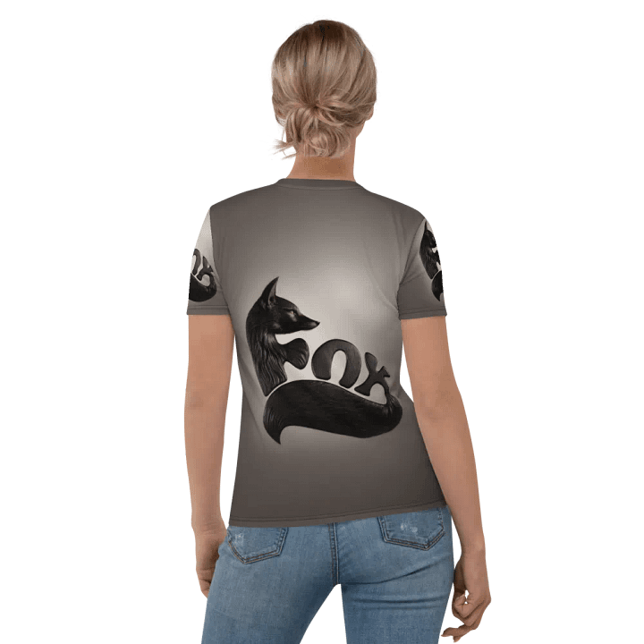 Black Fox Typography T shirt product image (2)