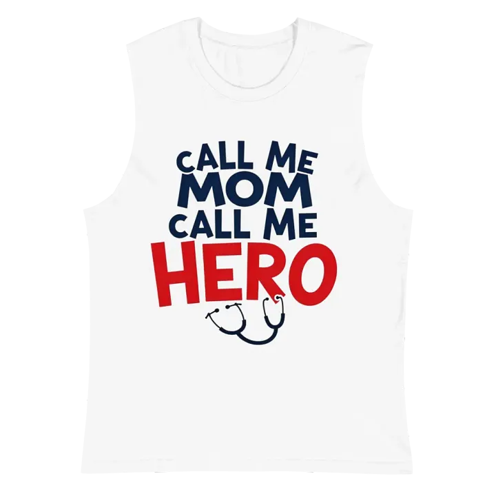 Superhero Mom Muscle Tank product image (2)