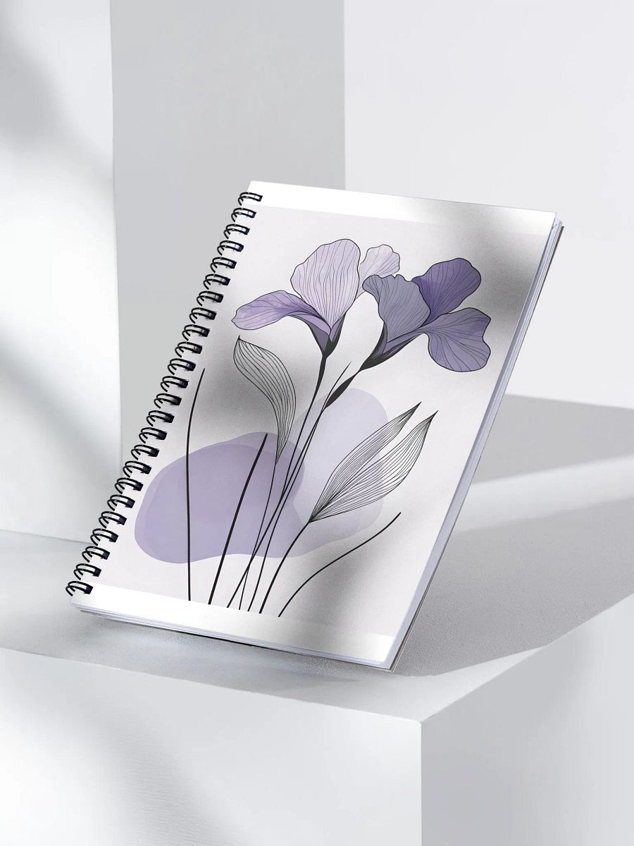 Iris Spiral Notebook product image (2)