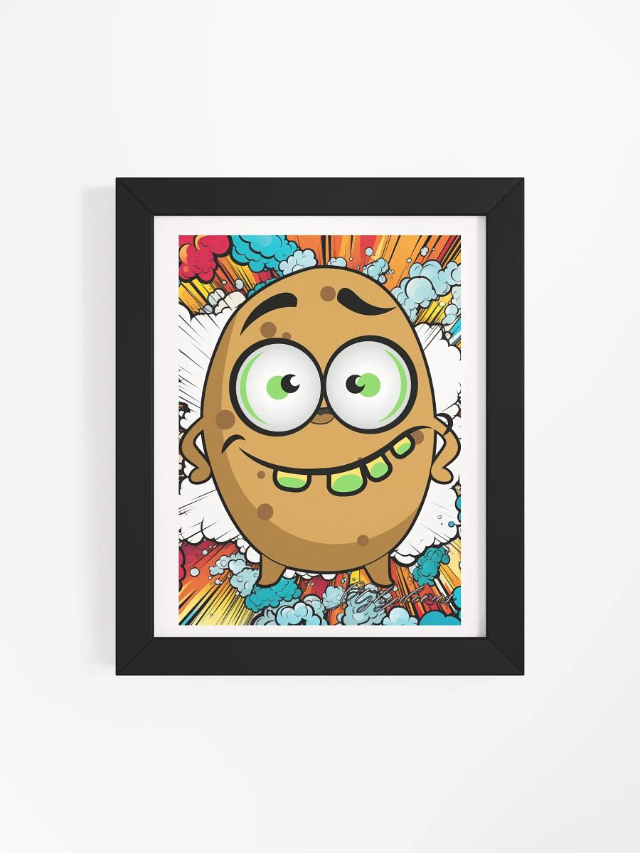 Spud-tacular Explosion Cartoon Poster product image (4)