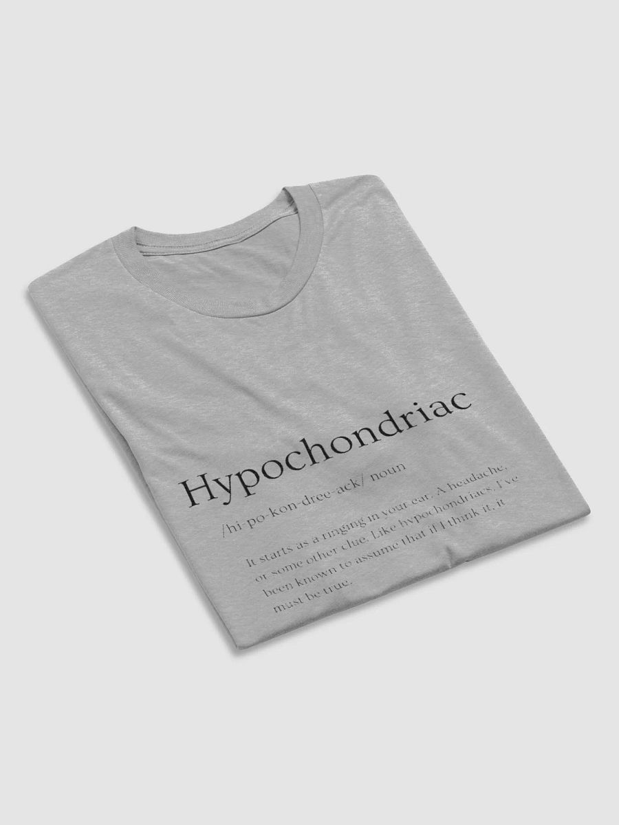 Hypochondriac - Dark Text Men's product image (6)