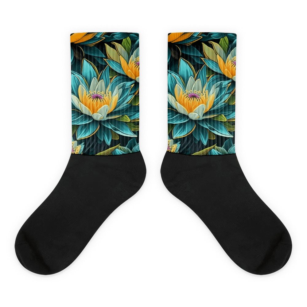 Lotus blue bas/socks product image (1)