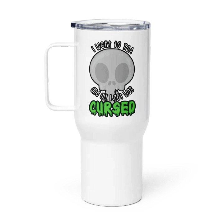 All I Got Was Cursed - Priest - Travel Mug w/Handle product image (1)