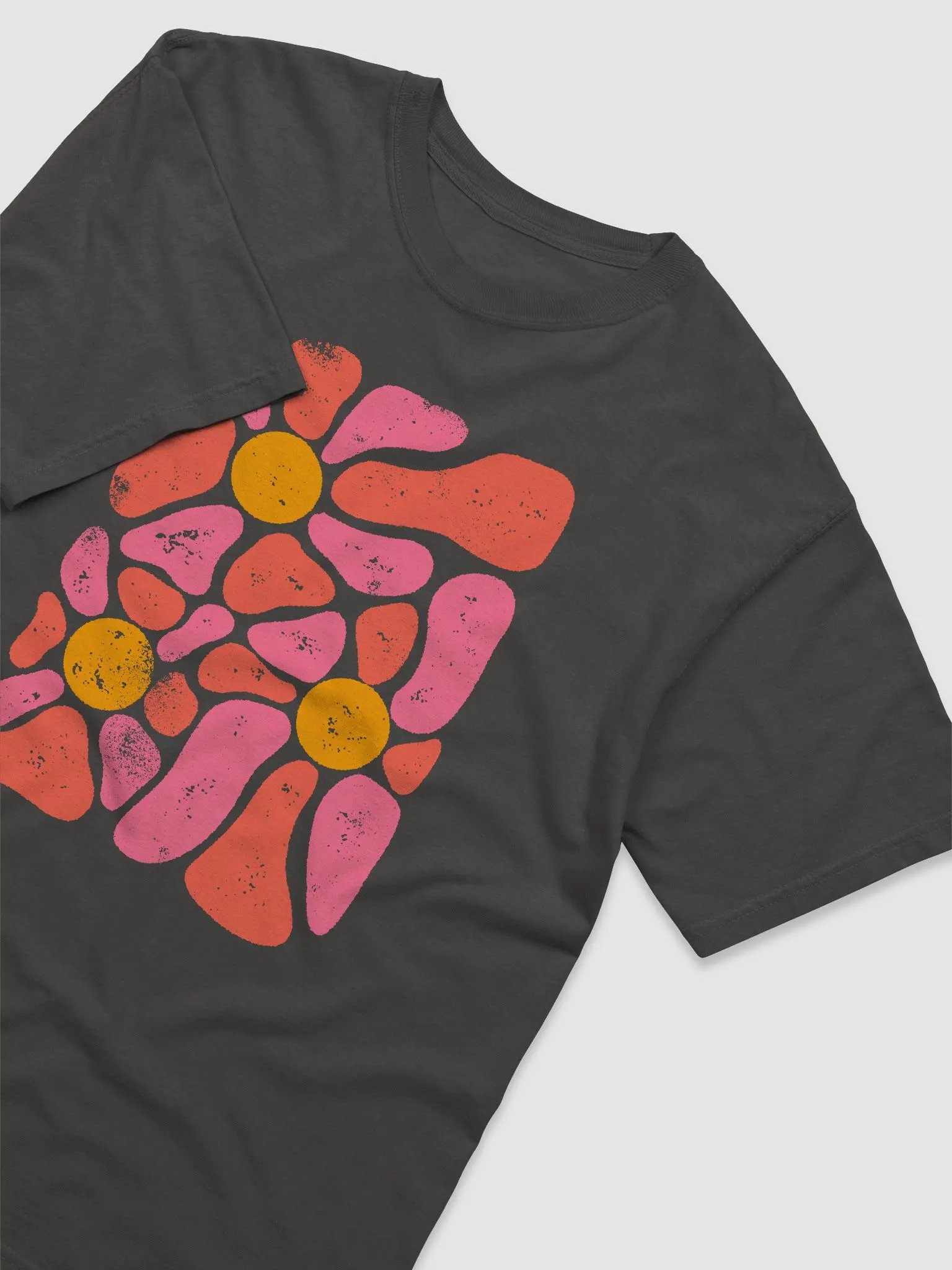Boho Flowers and Retro Disco Flowers(2) | Boho Aesthetic, Hippie, and Psychedelic T-Shirt product image (25)