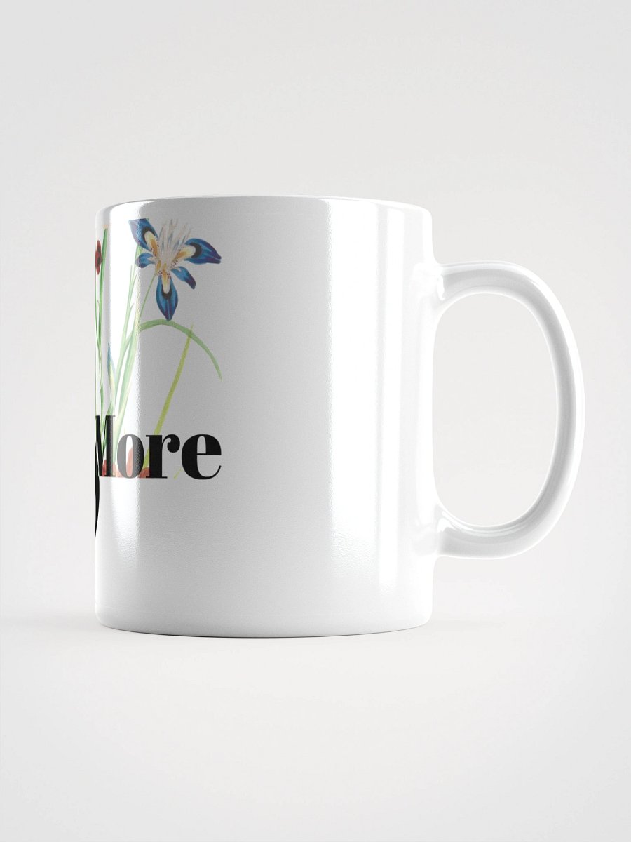 Floral both&More White Glossy Mug product image (2)