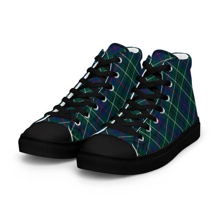 Duncan Tartan Men's High Top Shoes product image (2)