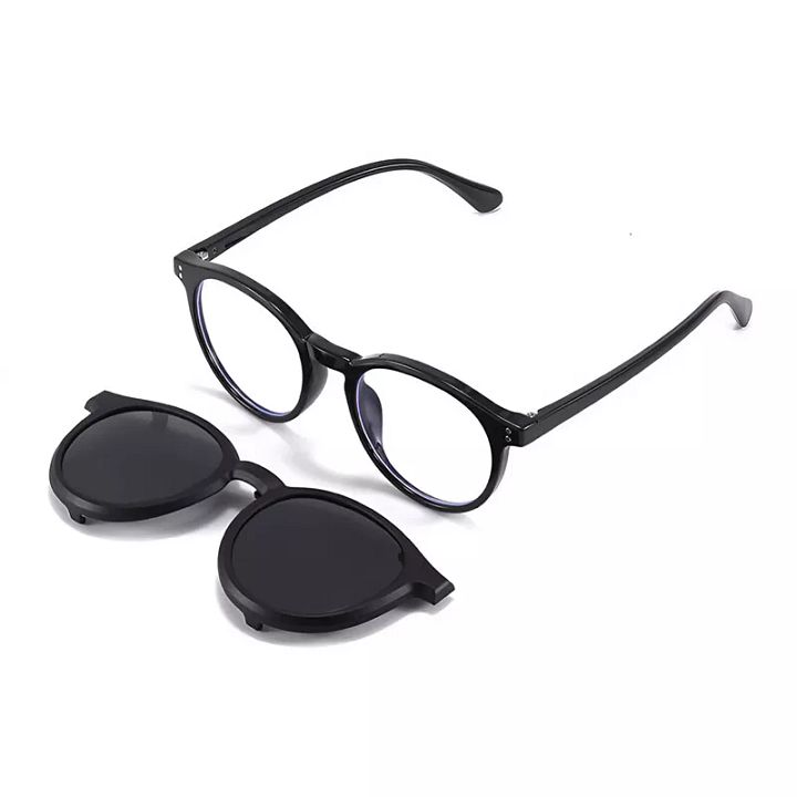 Flexible Girl Boy Eyeglass Frame Glasses Eyewear Rx + Polarized sunglasses lens product image (1)