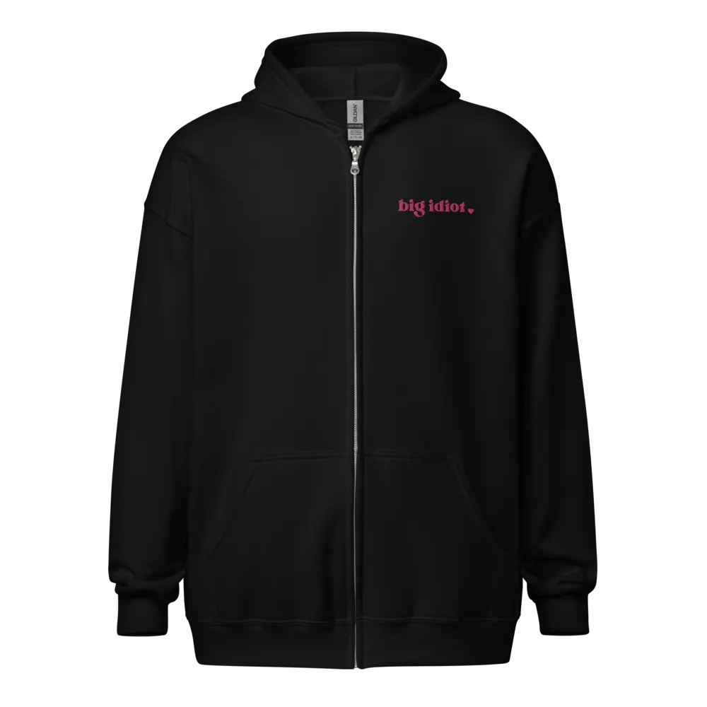 Big Idiot Embroidered Zip Up product image (1)